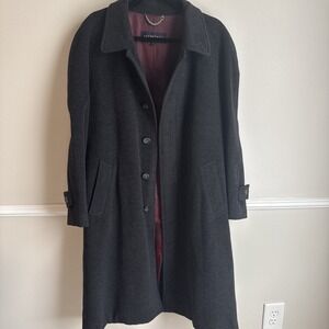 Marciano 100% New Wool Men's Dark Gray Peacoat Men's XL